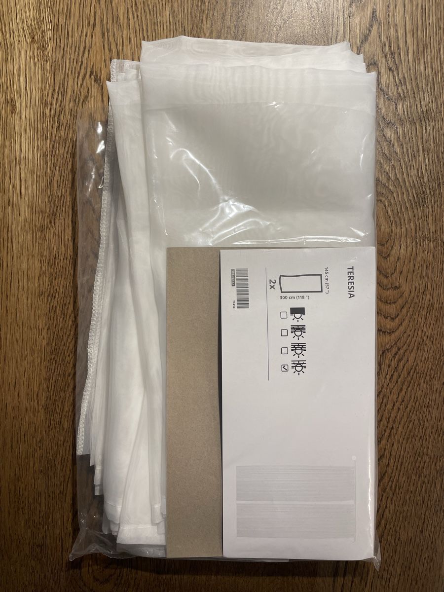 Ikea Tende: Ikea Teresia Gardinen Paar – Nuovo (secondo la descrizione) da Bern venduto da rut_9csx 2