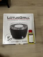 Neuer Lotusgrill inkl. Brennpaste 