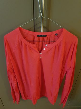 Marc O'Polo Langarmshirt koralle Grösse S neu