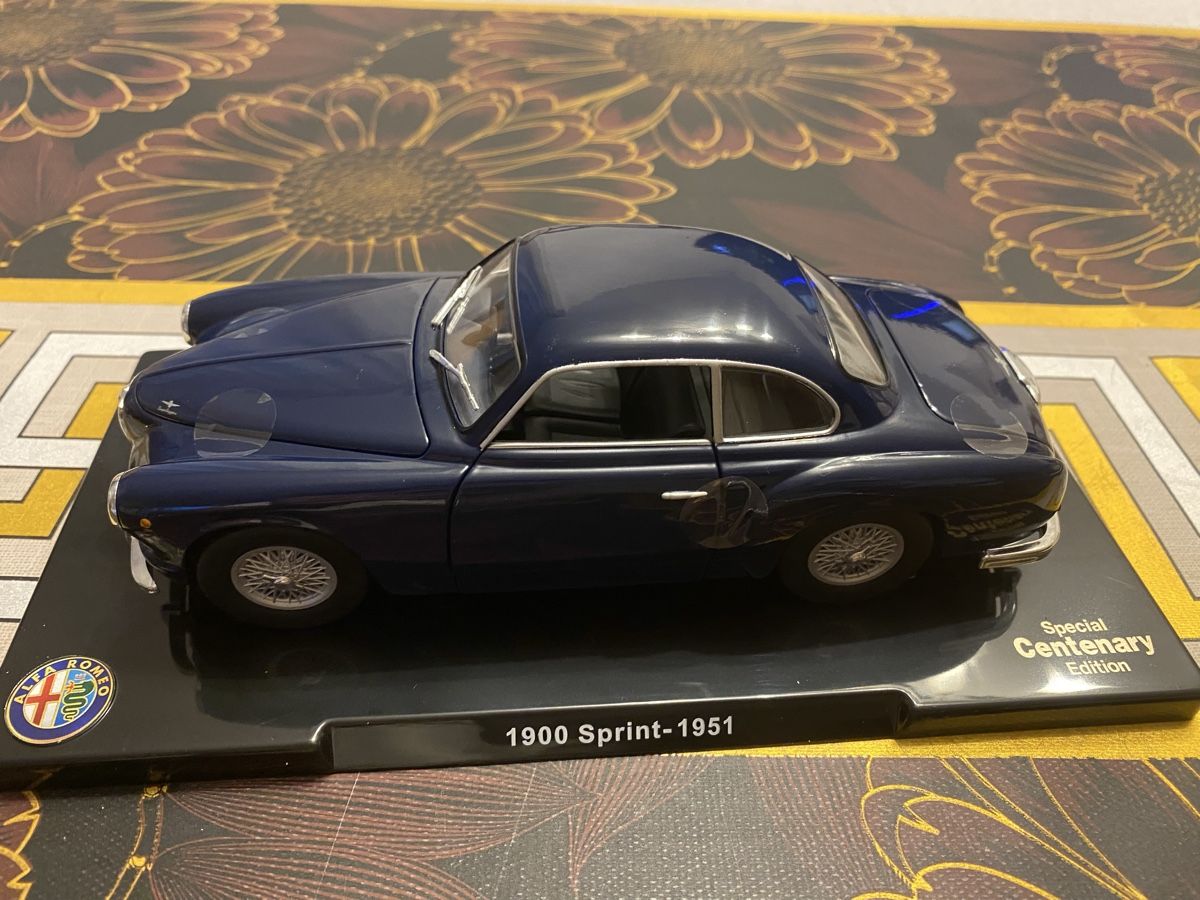 Alfa Romeo Modellini d'auto: Alfa Romeo 1900 Sprint - 1951 – Nuovo e nell'imballaggio originale da St. Margrethen SG venduto da Alfista_159 1