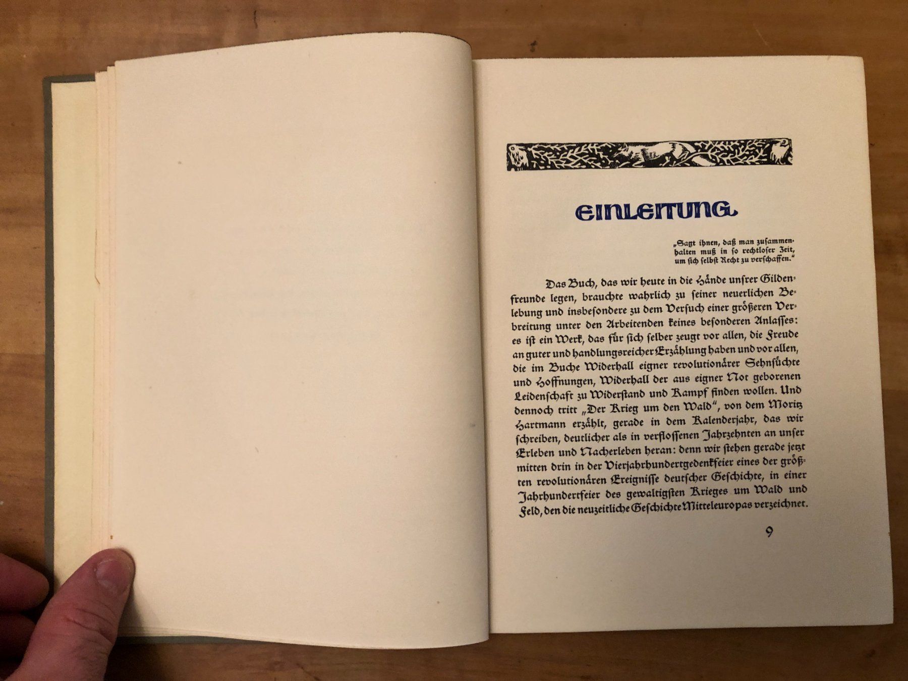 Libri: Moritz Hartmann: Der Krieg um den Wald – Usato da Zürich venduto da allp 3