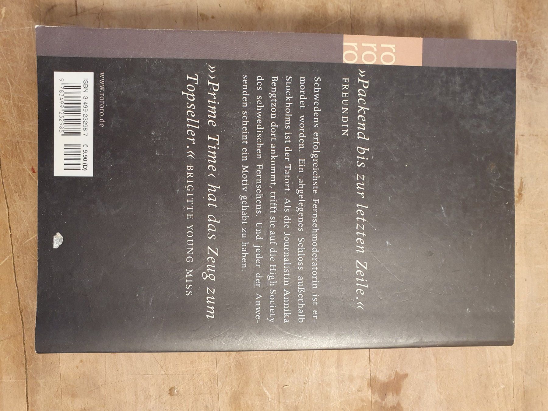 Libri: Prime Time - Luiza Marklund - RoRoRo - Deutsch – Usato da Zürich venduto da loosebone 1
