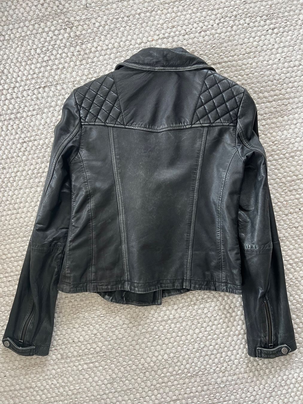 Giacche: All Saints Lederjacke in Schwarz – Usato da Port venduto da lau_pdf5 1