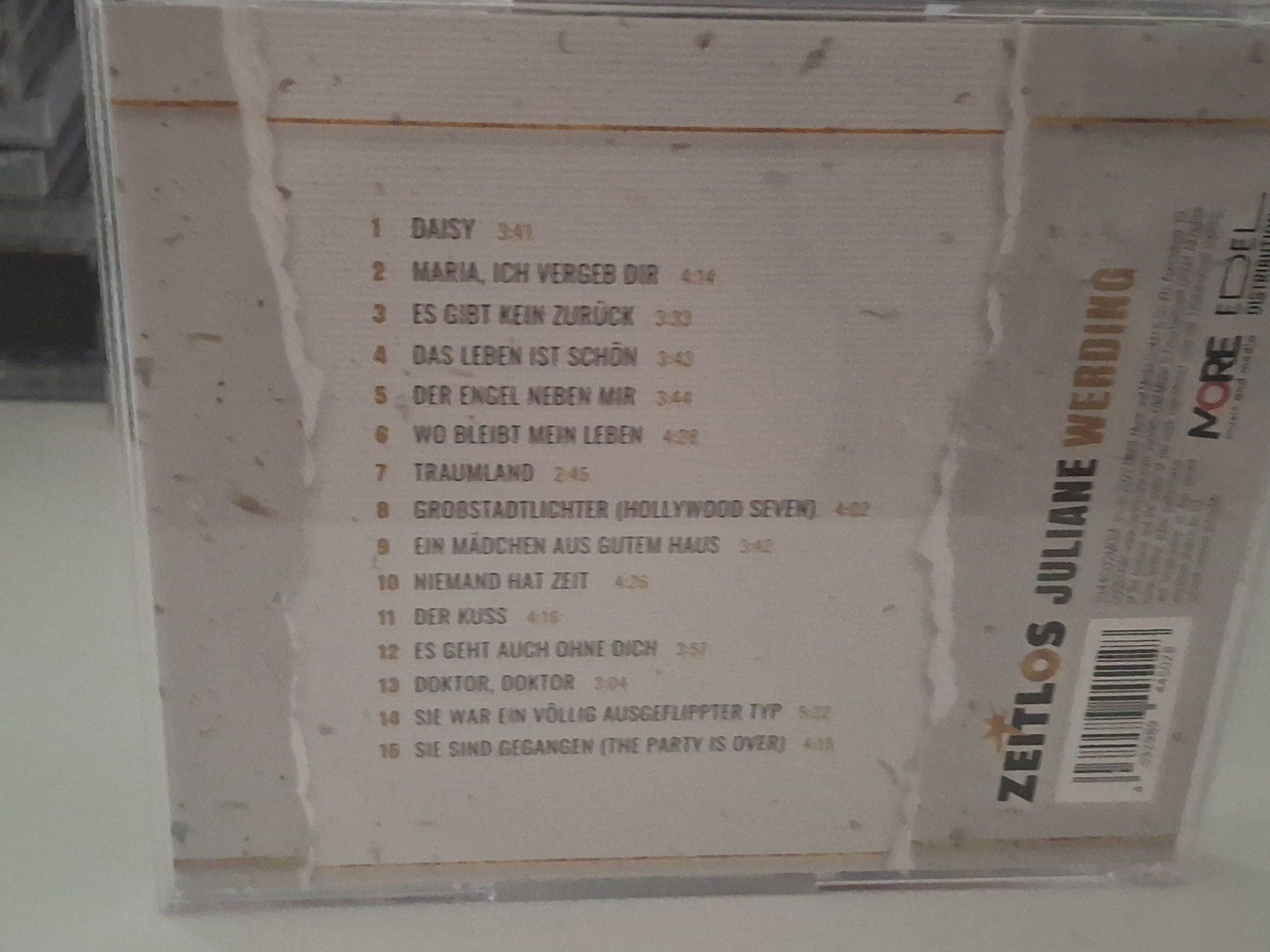 CDs: CD Juliane Werding -  ZEITLOS – Gebraucht aus Aarberg von Jackup1 1
