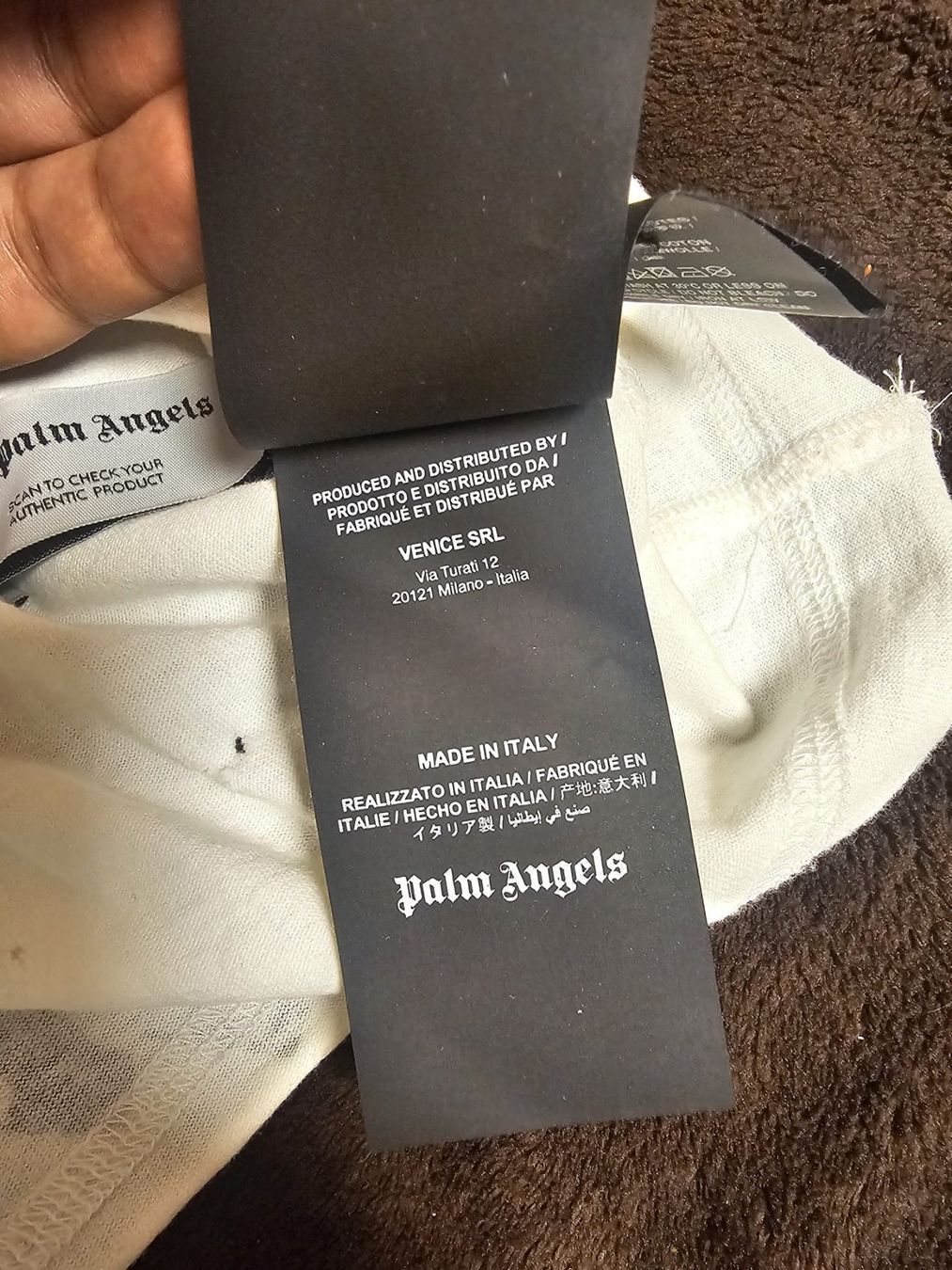 Palm Angels T-Shirts: Weisses Longsleeve ("Bear") – Gebraucht aus Biel/Bienne von Aura1 4