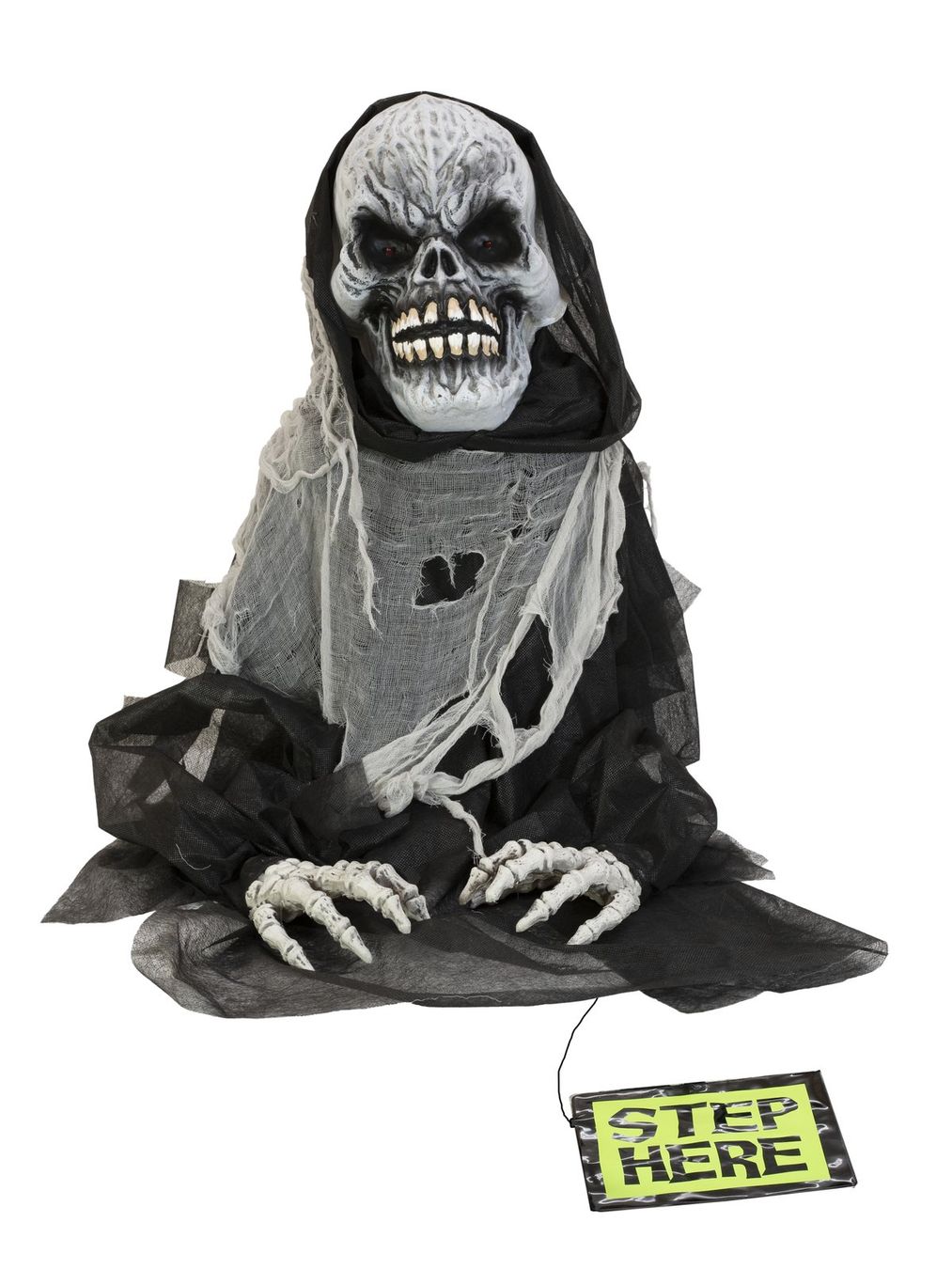 Figuren: EUROPALMS Halloween Fußschalter Step Here – Neu und originalverpackt aus Däniken SO von Profog1 1