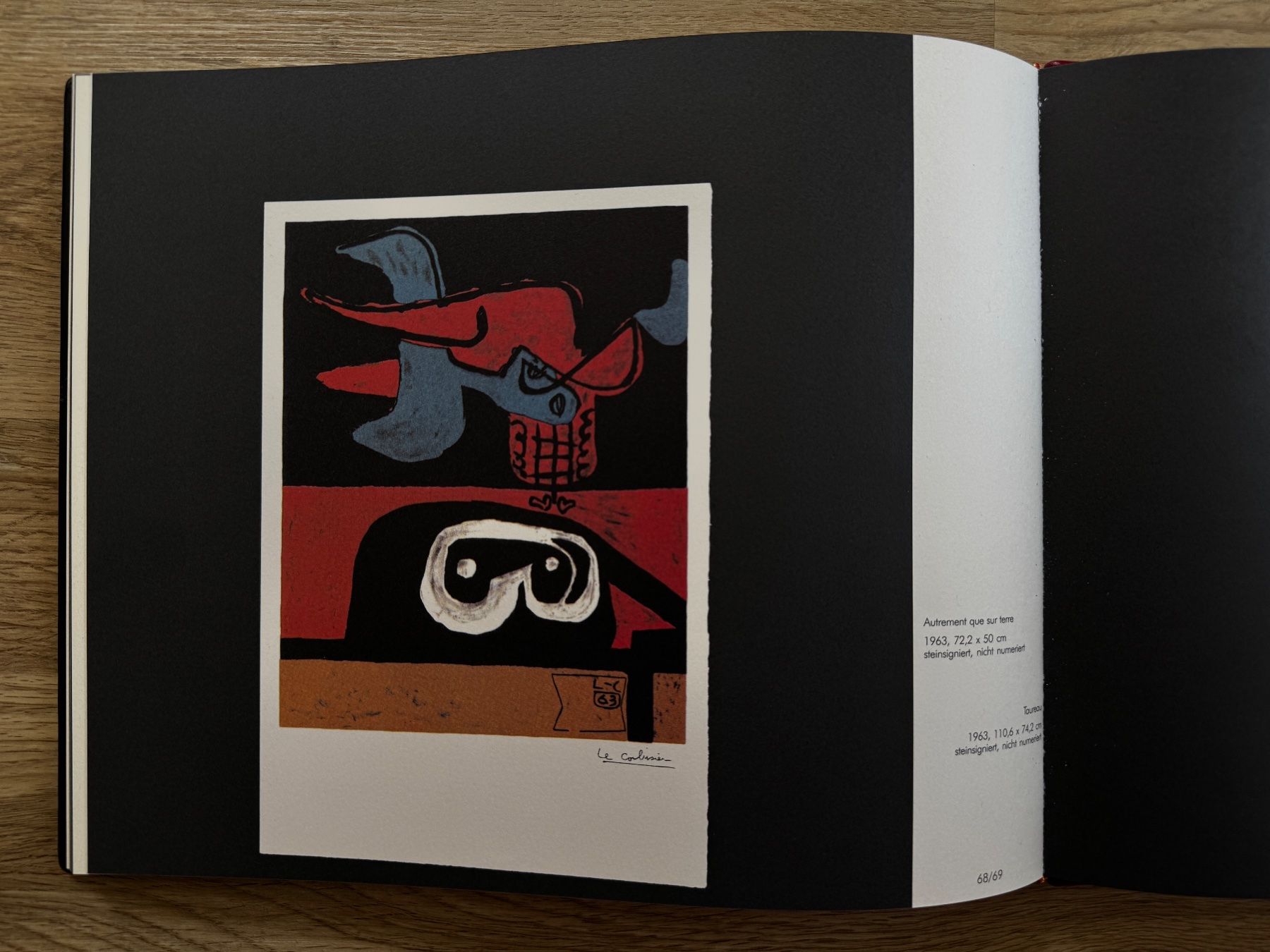 Grafica & Litografie: Le Corbusier 1963, Autrement que sur terre – Usato da Zürich venduto da WKND93 4