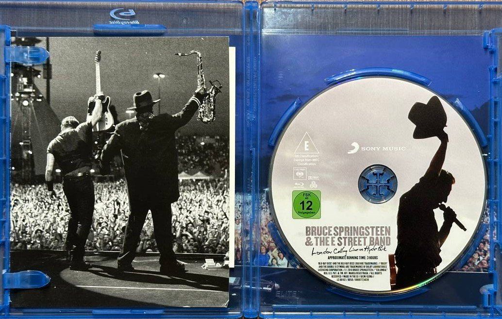 Tutti i DVDs: Bruce Springsteen Blu-ray - London Calling - Hyde Park! – Usato da Beringen venduto da Mantafisch1 4