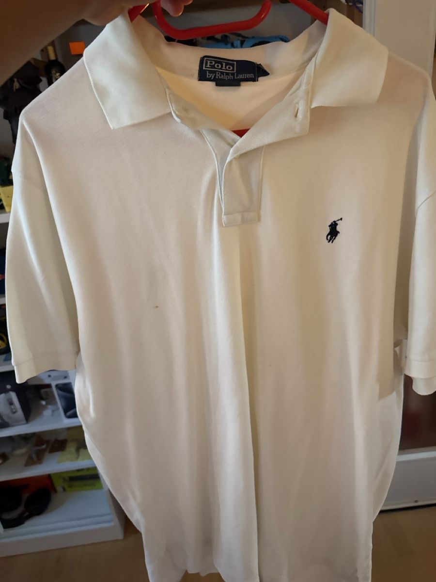 Polo Ralph Lauren Polo-Shirts: Orginal Hemd Polo Ralph Lauren weiss – Gebraucht aus Winterthur von fin_t2tx
