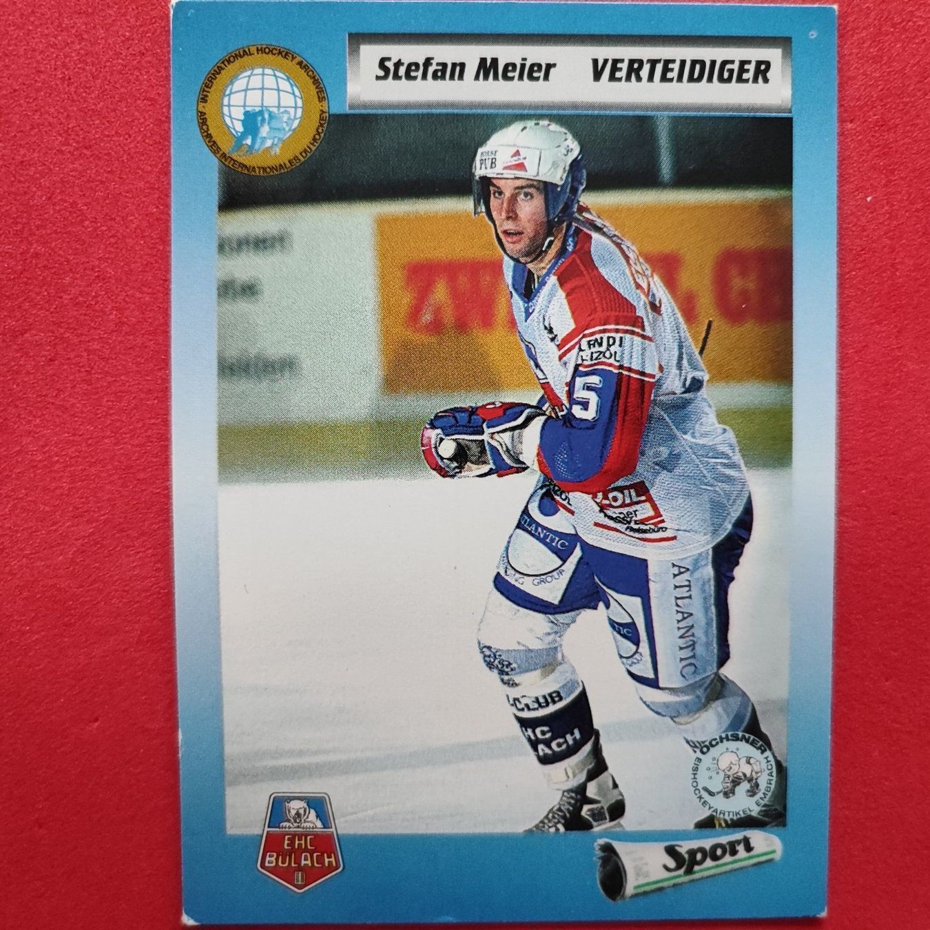 Carte collezionabili: Stefan Meier - EHC BÜLACH - 1993/94 – Usato da Dübendorf venduto da kb86_MOVIE