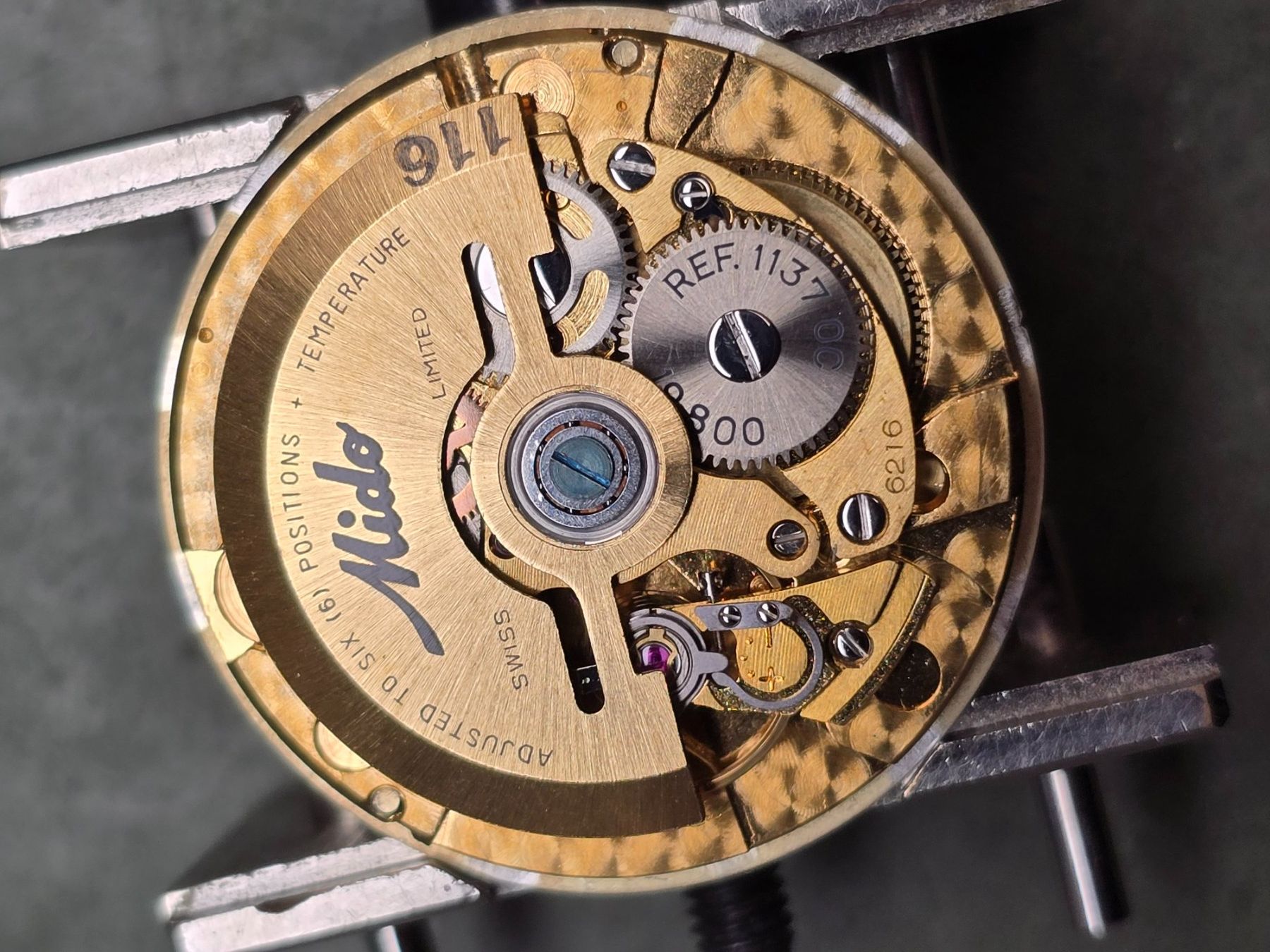 Mido Orologi: Mouvement Mido 1137 OC – Difettoso da Tramelan venduto da Nirdan 4