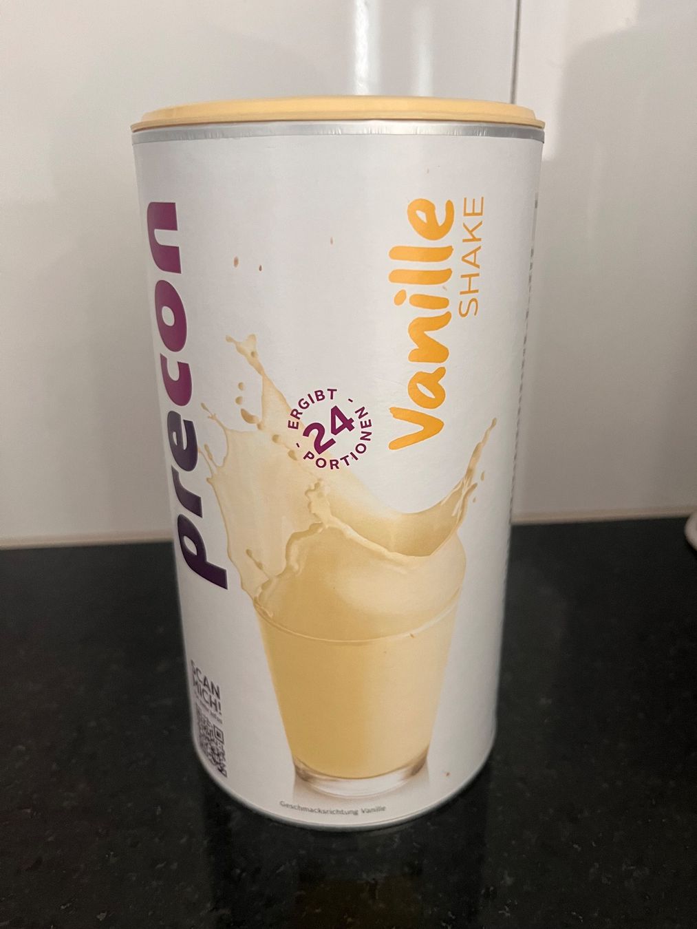 Precon Lebensmittel & Spezialitäten: Precon Shake Cappuccino und Vanille – Gebraucht aus Frauenfeld von geh_f7bs 4