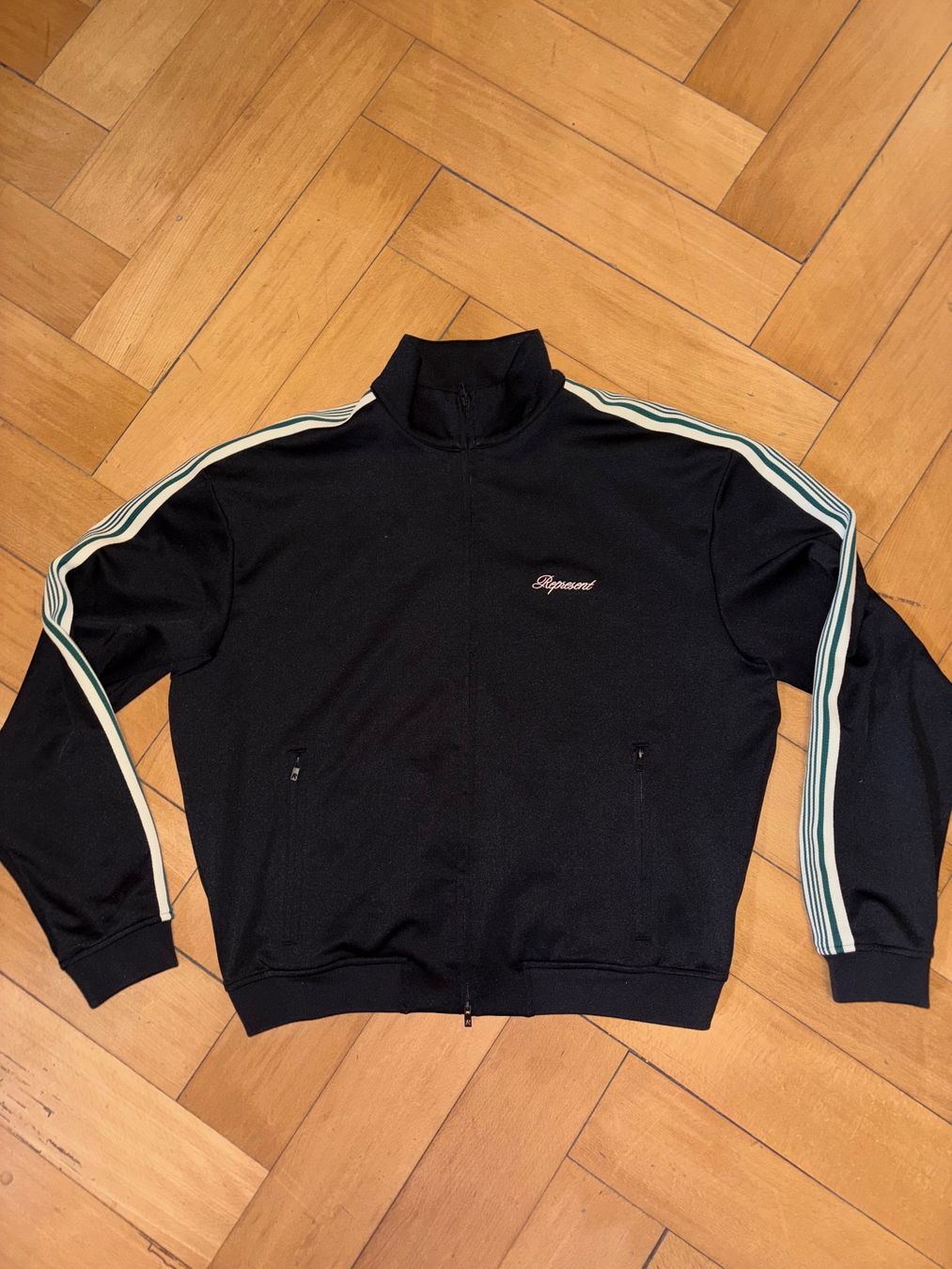 Represent Giacche: Represent Trainerjacke Schwarz – Usato da Zürich venduto da LinoBossi