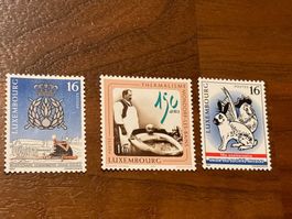 3 Luxemburger Briefmarken 1997 TOP Zustand