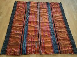 Rare  ethnique - tissus/ Stoffe - Vietnam  200x180 cms