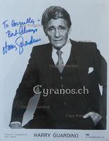 Harry Guardino (1925-1995) Schauspieler - Autogramm