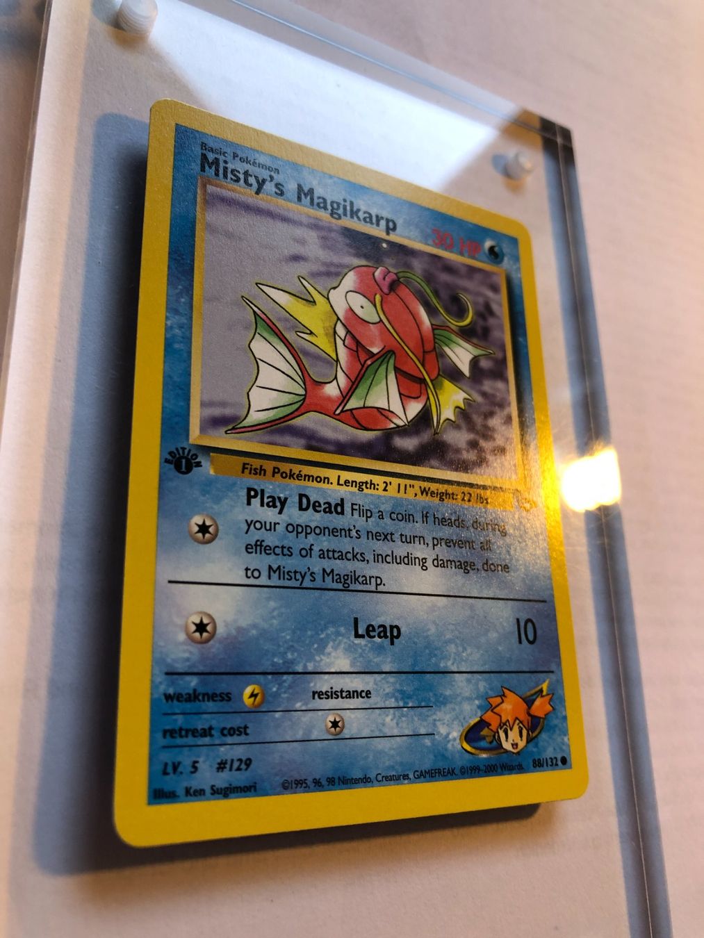 Sammelbilder & Trading cards: Misty's Magikarp 1st Gym Challenge - MINT - ab 1.- – Gebraucht aus Giubiasco von dan_pr8b 1
