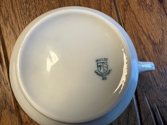 Tazze: Langenthal Porzellan, 1935 – Usato da Hindelbank venduto da vey_t 4