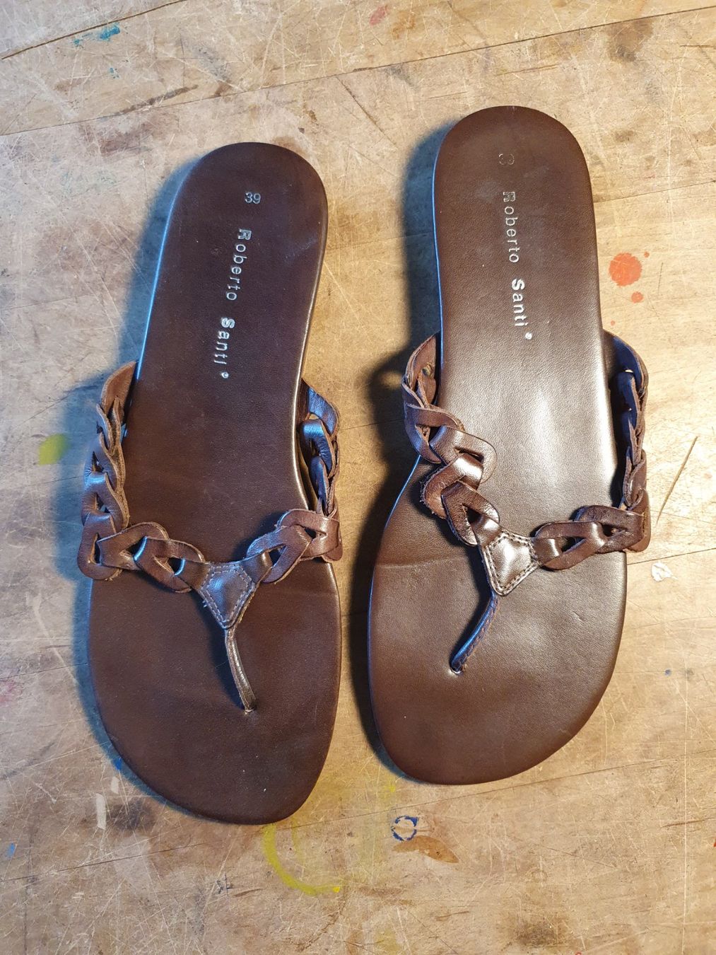 Roberto Santi Scarpe da uomo: Roberto Sani Strandsandalen Grösse 39 – Usato da Zürich venduto da loosebone