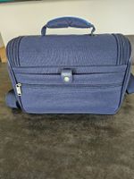 Saxoline Kulturtasche dunkelblau/hellblau, sehr praktisch