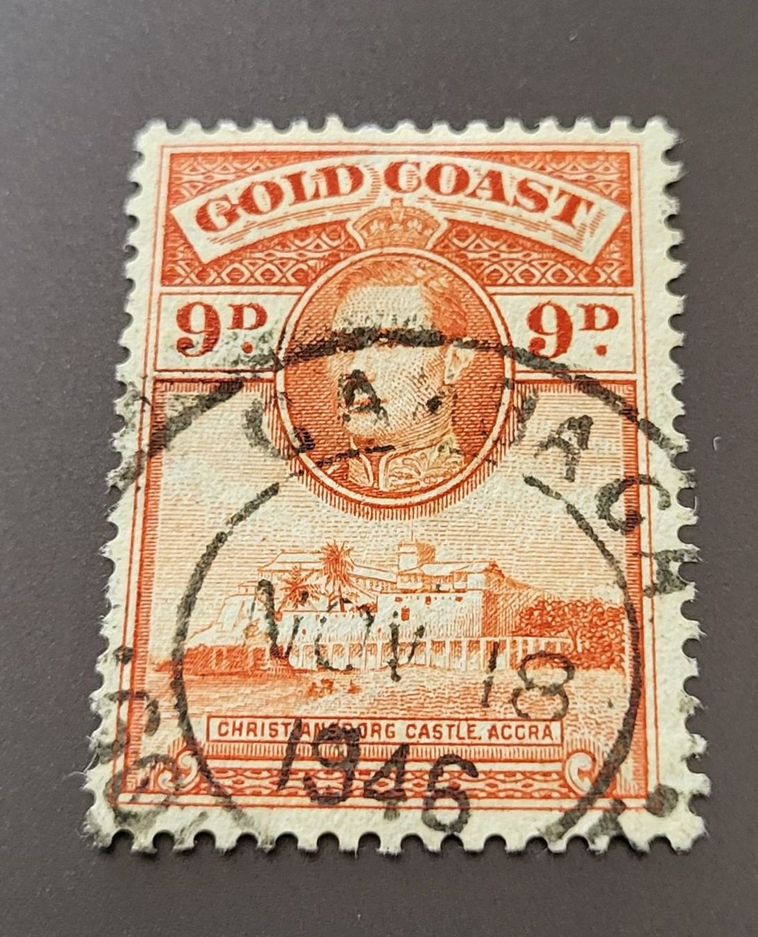 Tutti i francobolli: Goldküste 1938 alte briefmarke – Usato da St Gallen venduto da Stampsalshobby