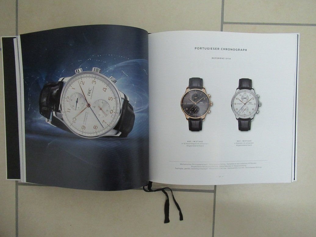 Documenti: IWC Uhren Katalog Prospekt 2017 / 2018 – Usato da Landquart venduto da Jing 3