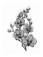 Silikonstempel Nr.554, Blume