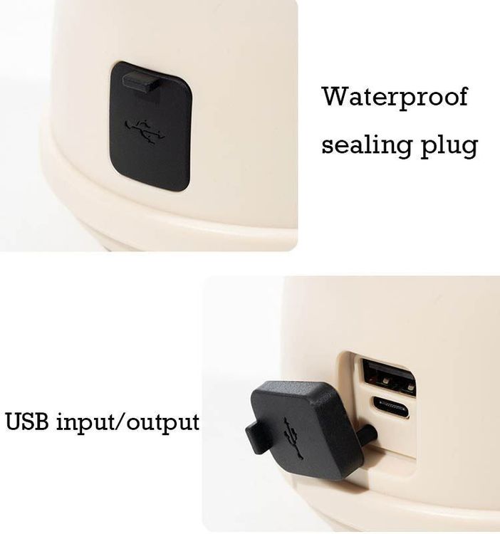 Lampen: USB Wiederaufladbar Camping Laterne – Neu (gemäss Beschreibung) aus Thun von coverall 4