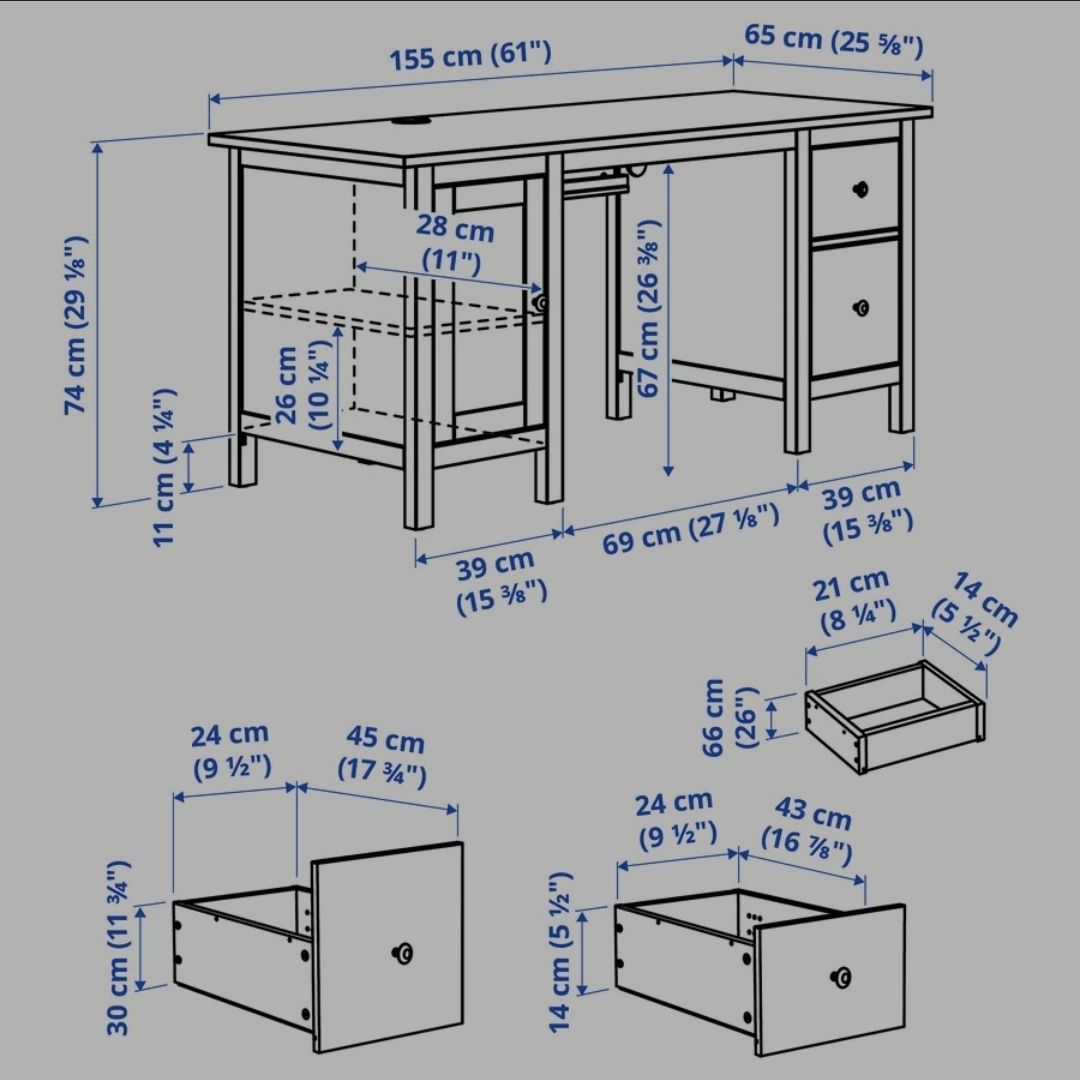 Schreibtische: Hemnes Schreibtisch Ikea – Gebraucht aus Winterthur von joh_jsr8 3