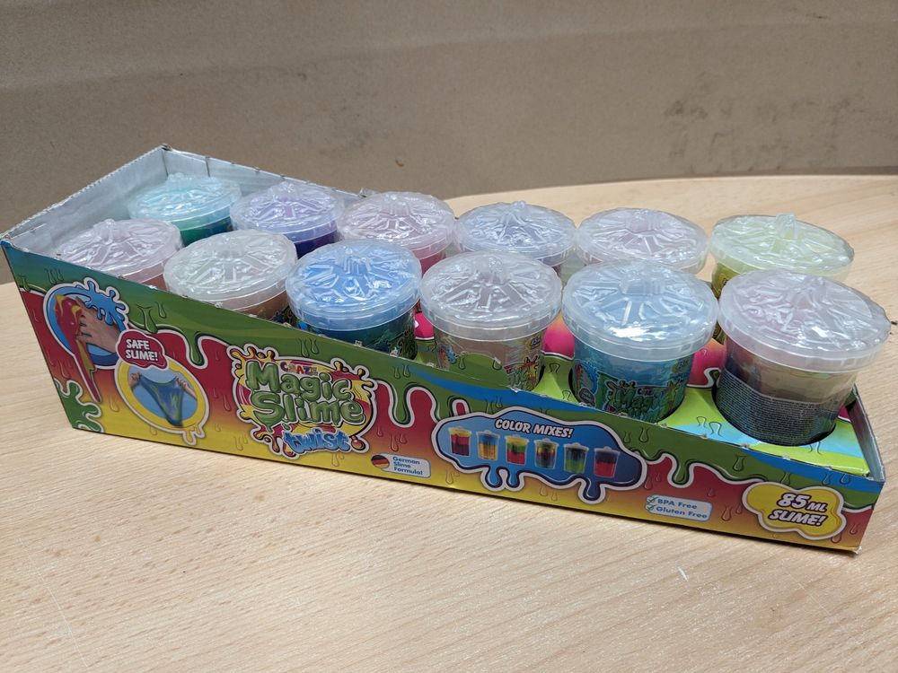 Magic Slime Twist farbig im 12er Set (Neu (gemäss Beschreibung)) in ...