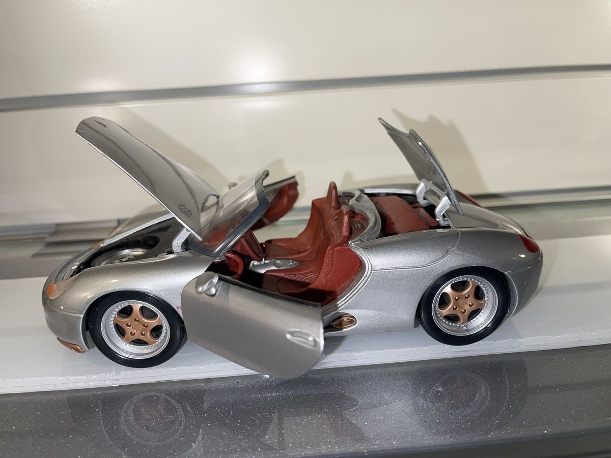 Porsche Modellini d'auto: Porsche Boxster Maisto Modellauto 1:18 – Usato da Siebnen venduto da speedy63