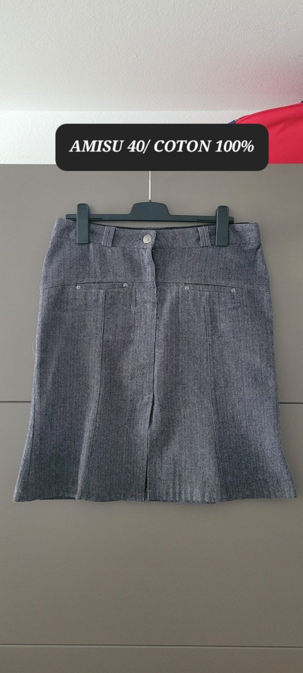 Gonne: Jupe  Amisu taille 40 / Coton 100% – Nuovo (secondo la descrizione) da Vevey venduto da x_y_f