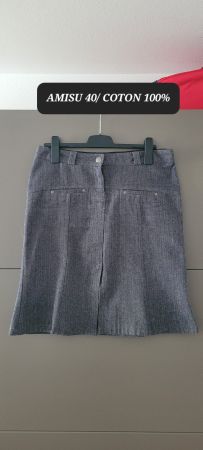 Jupe  Amisu taille 40 / Coton 100%