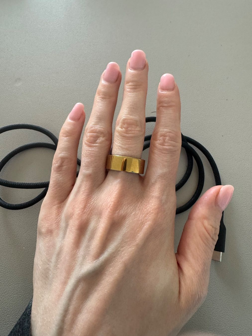 Anelli: Ultrahuman AIR Ring Gold Grösse 6 NEU – Usato da Zürich venduto da sfax 4