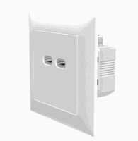 UP Steckdose 2 x USB C 18W weiss Feller NEU ORIGINAL