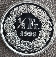 50 Rappen 1999 stgl. / aus Münzsatz