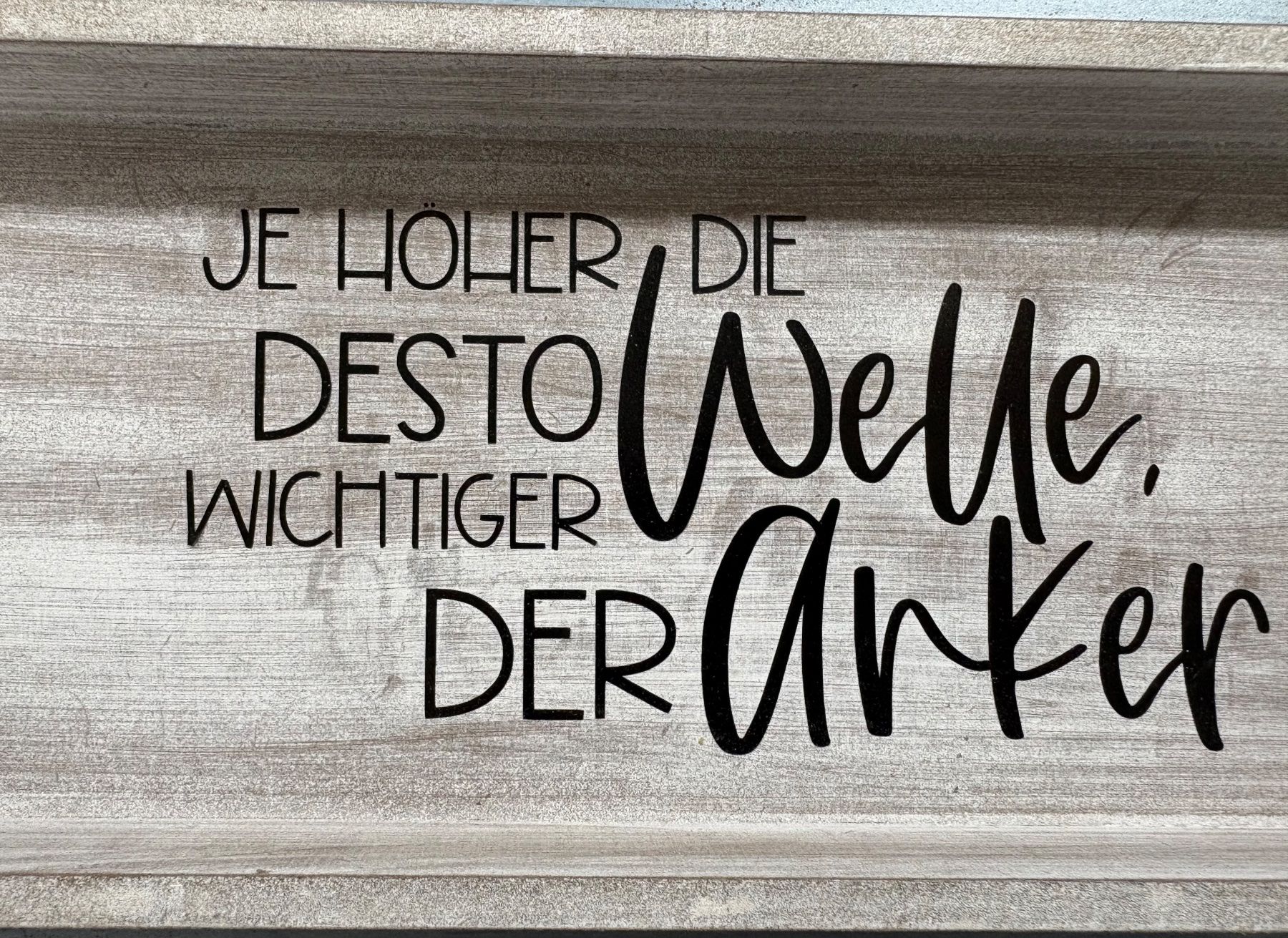 Tutte le decorazioni: Holzschild mit Spruch – Nuovo (secondo la descrizione) da Kesswil venduto da Nicole220870 1
