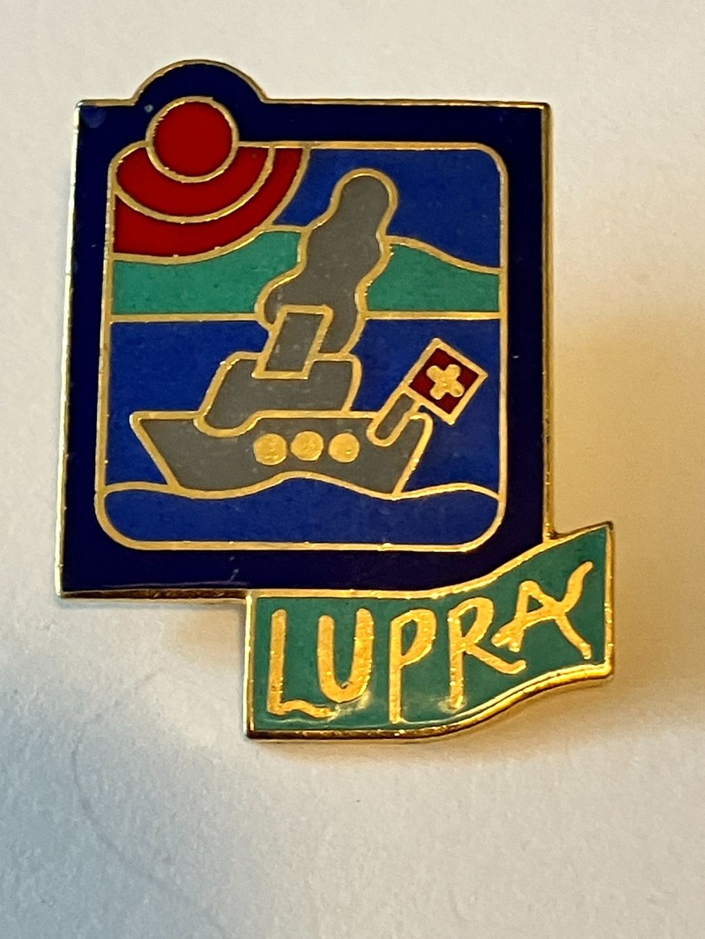 Placchette & Badge: 1 Pin Lupra – Usato da Basel venduto da djwwpp