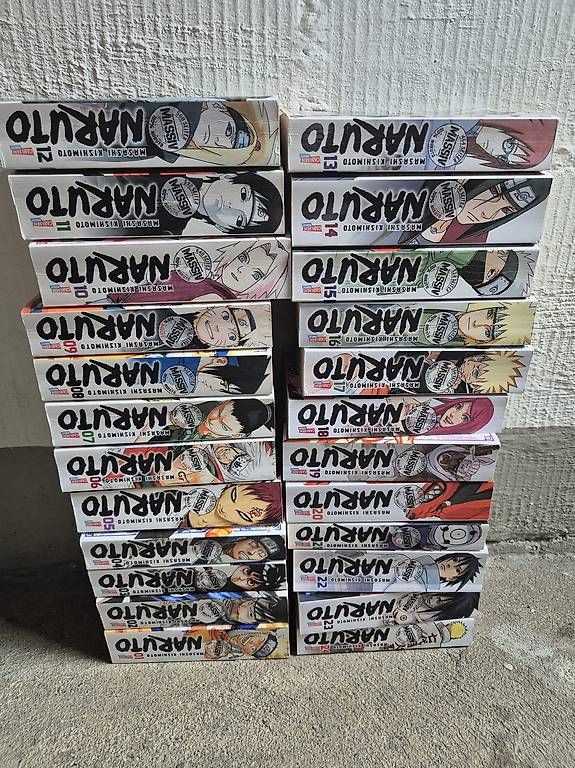 Comics: Naruto - Masashi Kishimoto Band 1-24 – Gebraucht aus Winterthur von Neuesim 2