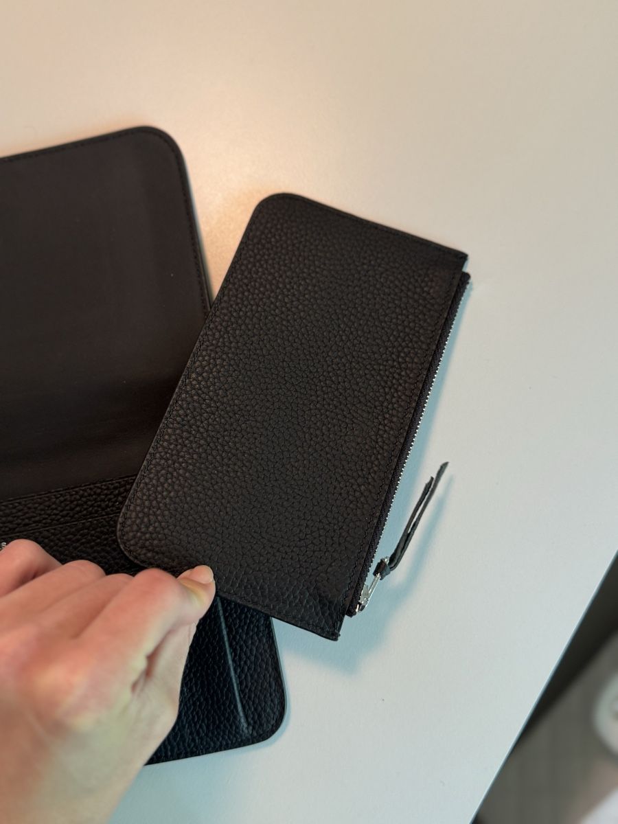Hermès Portafogli: Hermes Wallet Black / Grey Leather like new – Nuovo (secondo la descrizione) da Zürich venduto da Anastasiya_g 4