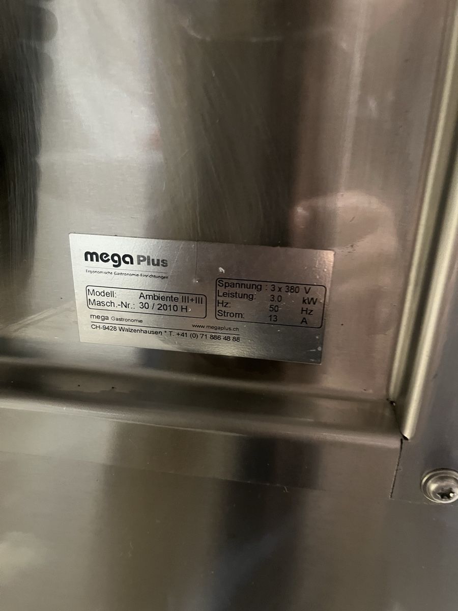Allestimento di negozi e stand fieristici: Mega Plus Ambiente III Gastro warmetheke – Usato da Wohlen AG venduto da Moh80 9