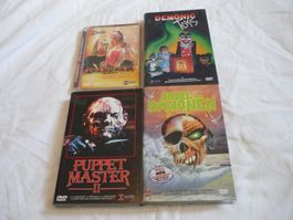 4x DVD Horror - X-Rated rare - Sammlung ua Blutmond Zomie