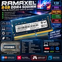 RAM RAMAXEL 8GB DDR4 PC4-2666V SODIMM