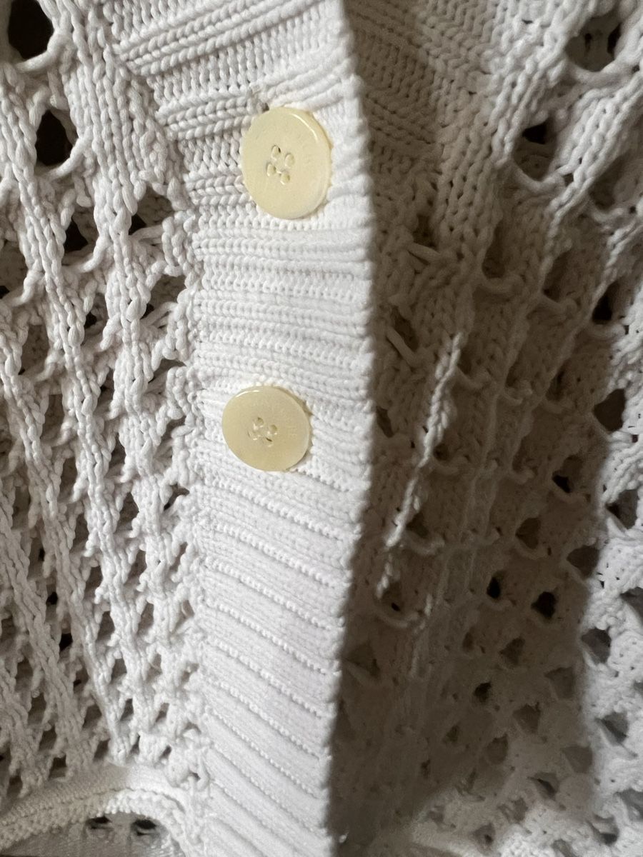 Hemisphere Giacche: Strickjacke Hemisphere, Gr. M, weiss – Usato da Solothurn venduto da Brini06 2