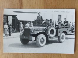 Altes orig. Foto Militär-Jeep