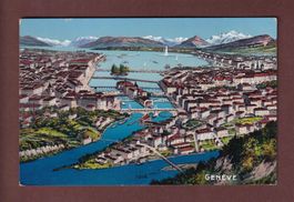 GENEVE à vol d'oiseau - 1913