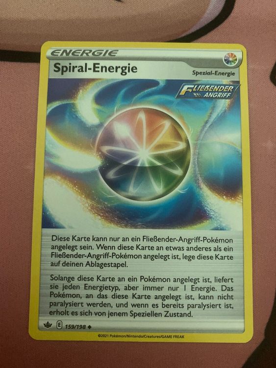 Pokemonkarte Spiral Energie Kaufen auf Ricardo