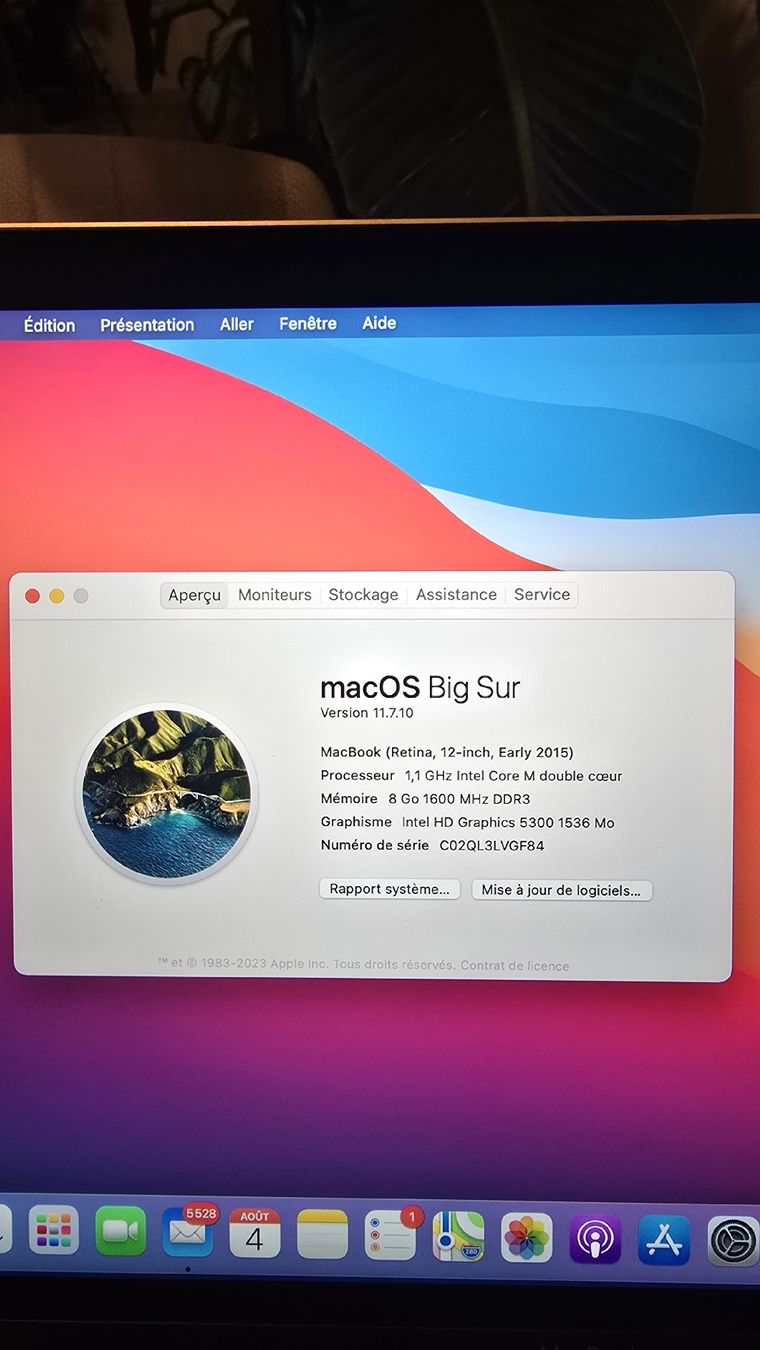 Apple Portables: Apple MacBook 12" Retina  – D'occasion à Le Fuet par Redd273 4