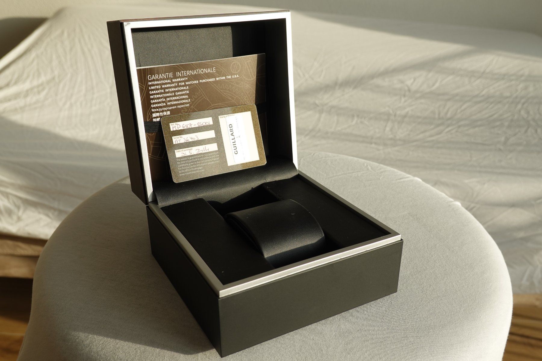 Maurice Lacroix Orologi: Maurice Lacroix Masterpiece Cinq Aiguilles – Usato da Lausanne venduto da EKleber 9