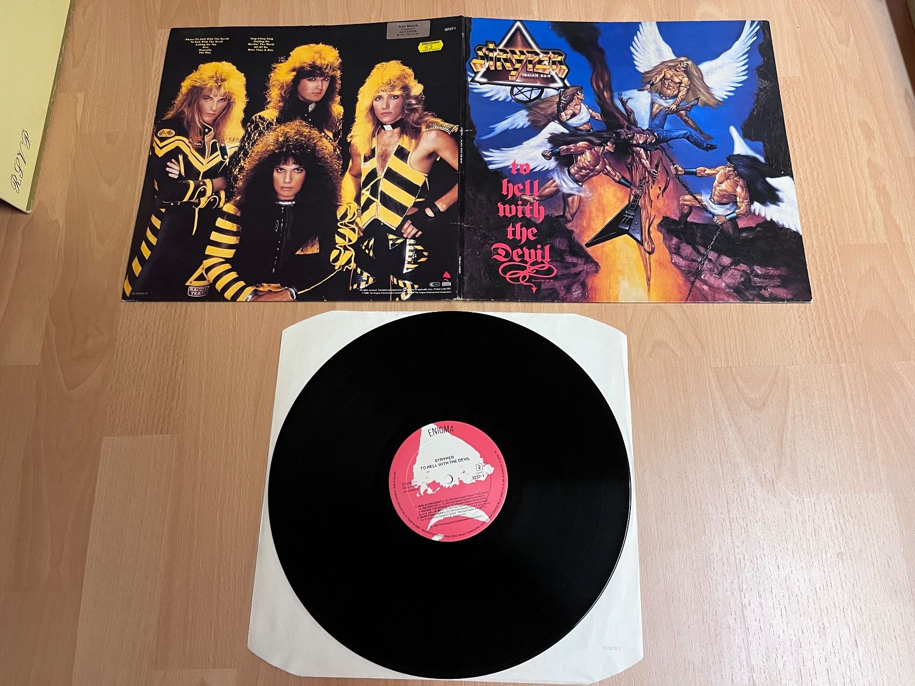 Vinyles: Stryper - To Hell with the Devil – D'occasion à Giebenach par Wurlitzer70